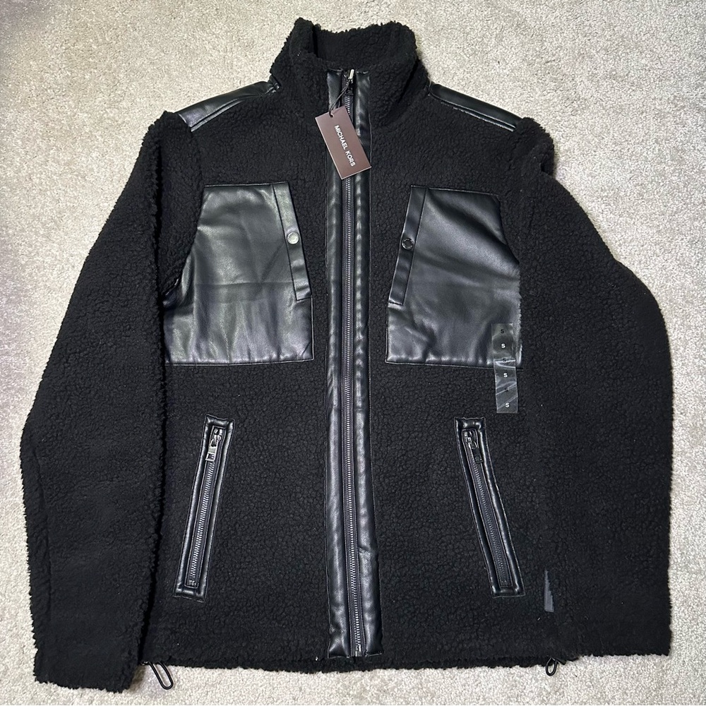 NWT* Michael Kors Men’s Sherpa Fleece Jacket